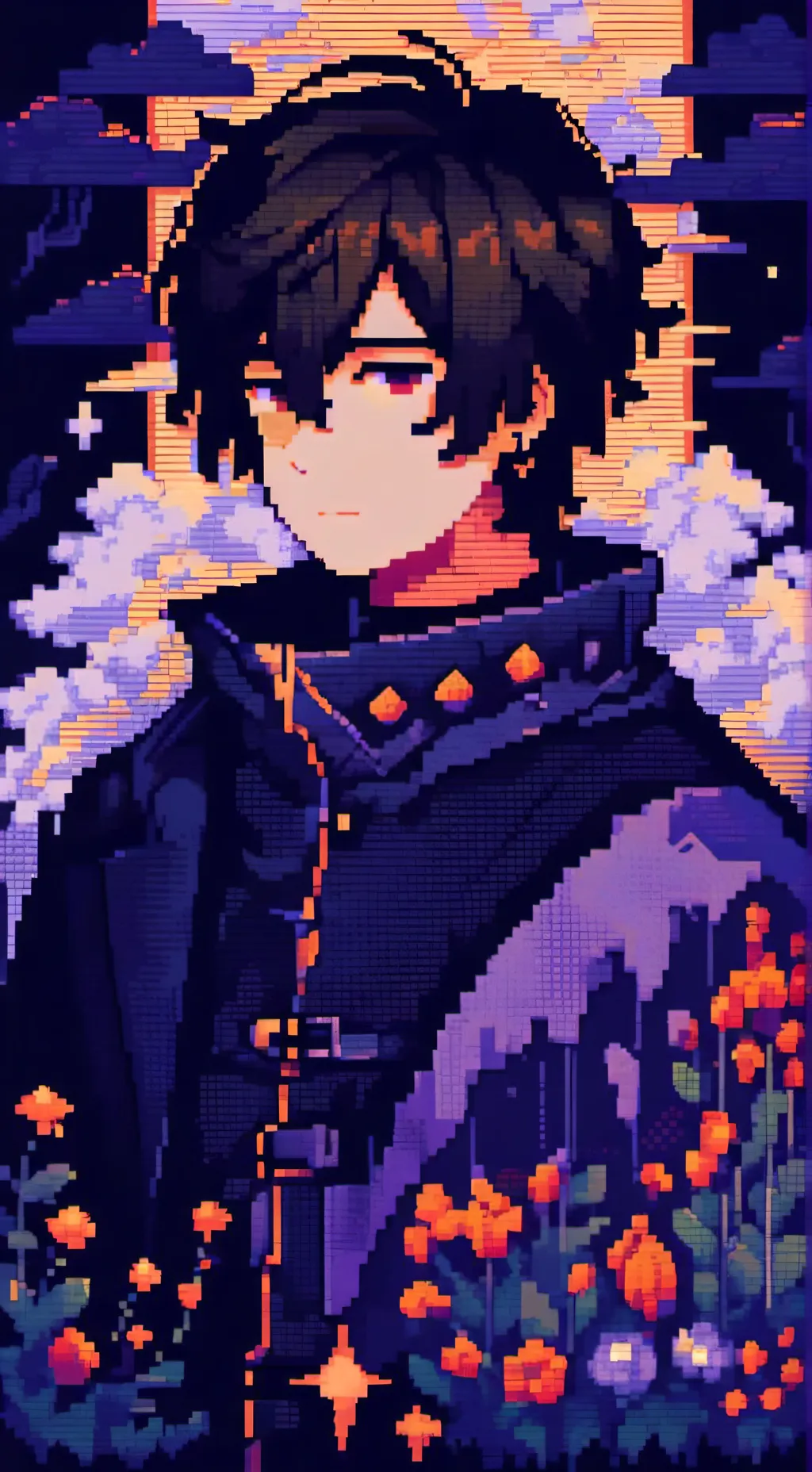ai character: LloydWuGarmandon background