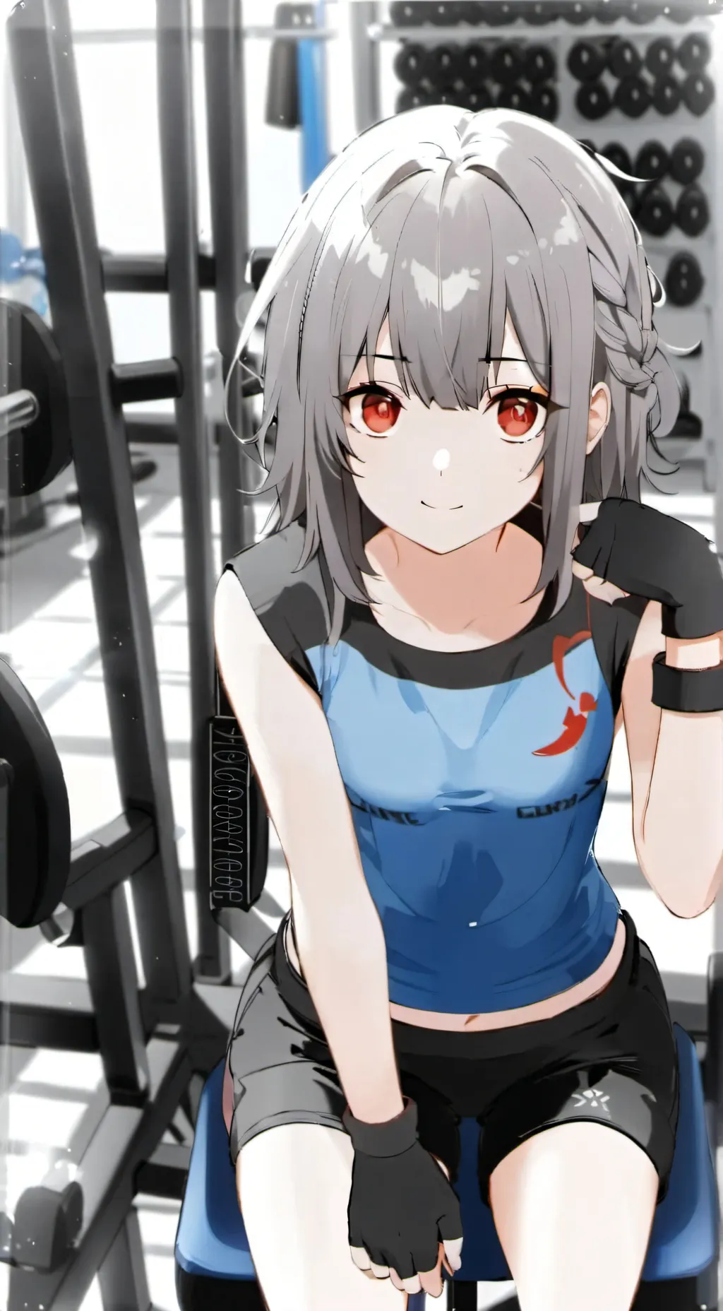 ai character: Mia  background