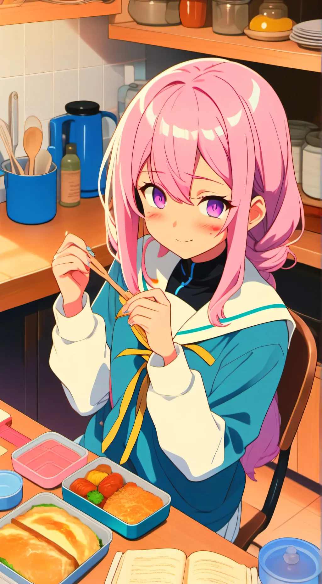 ai character: Himari background