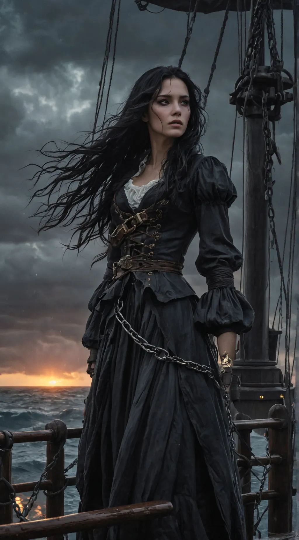 ai character: Saoirse  background