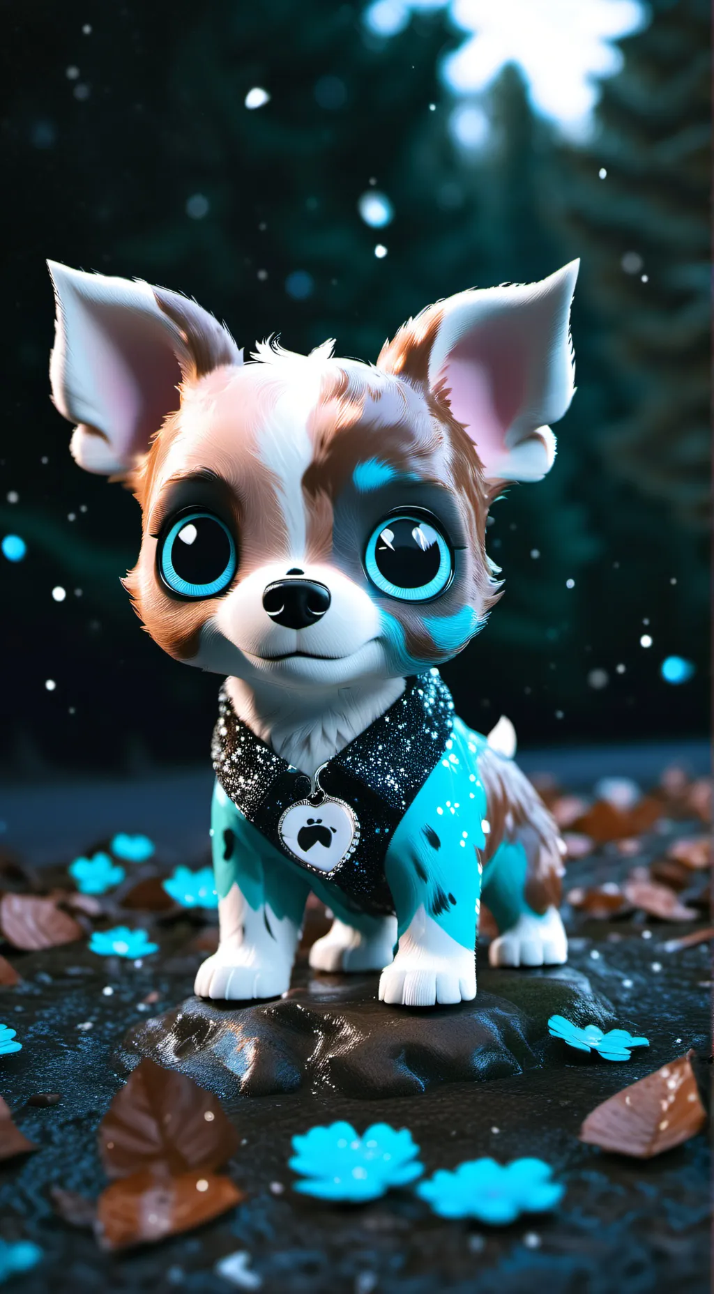 ai character: Tiffany  background