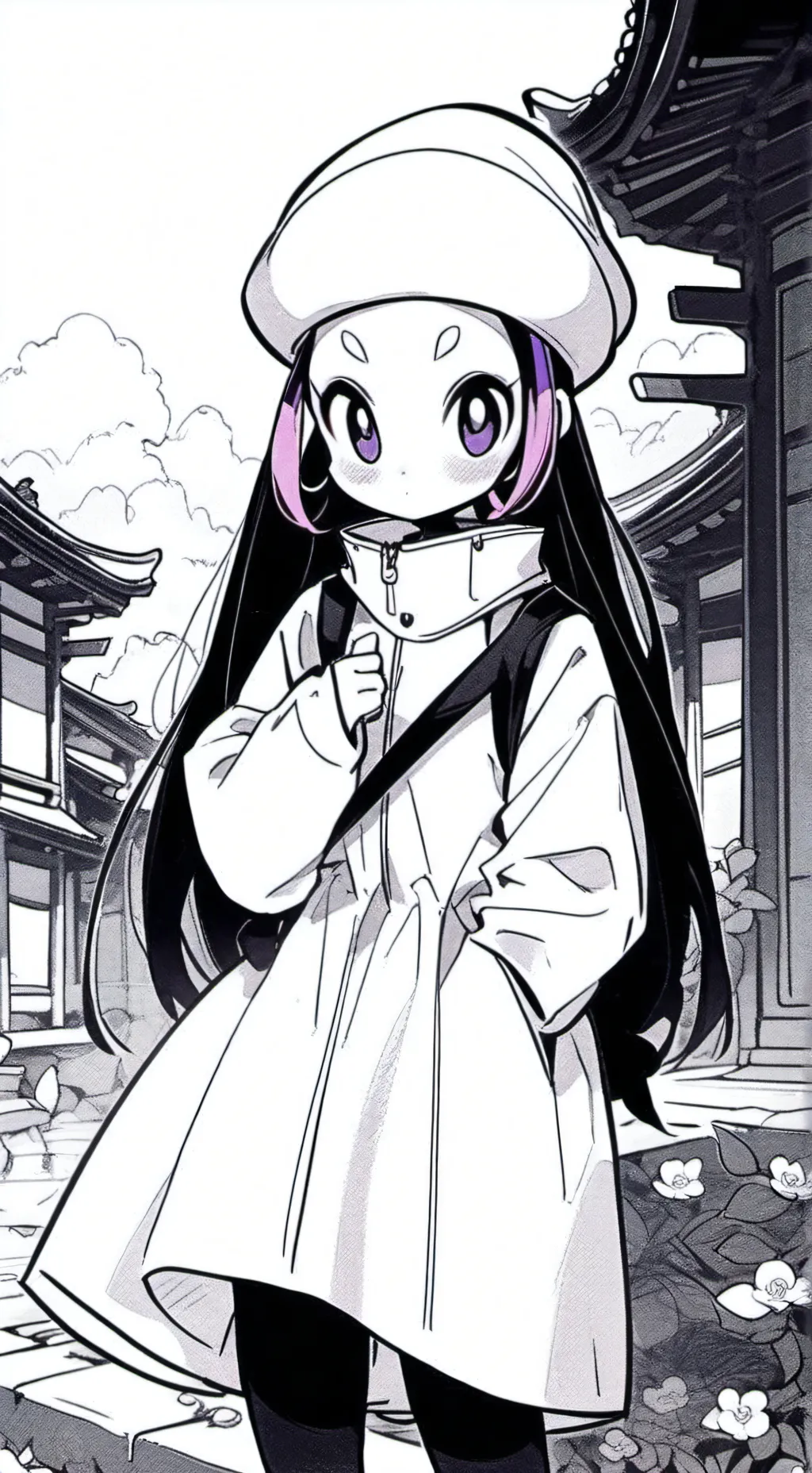 ai character: dandadan X md background