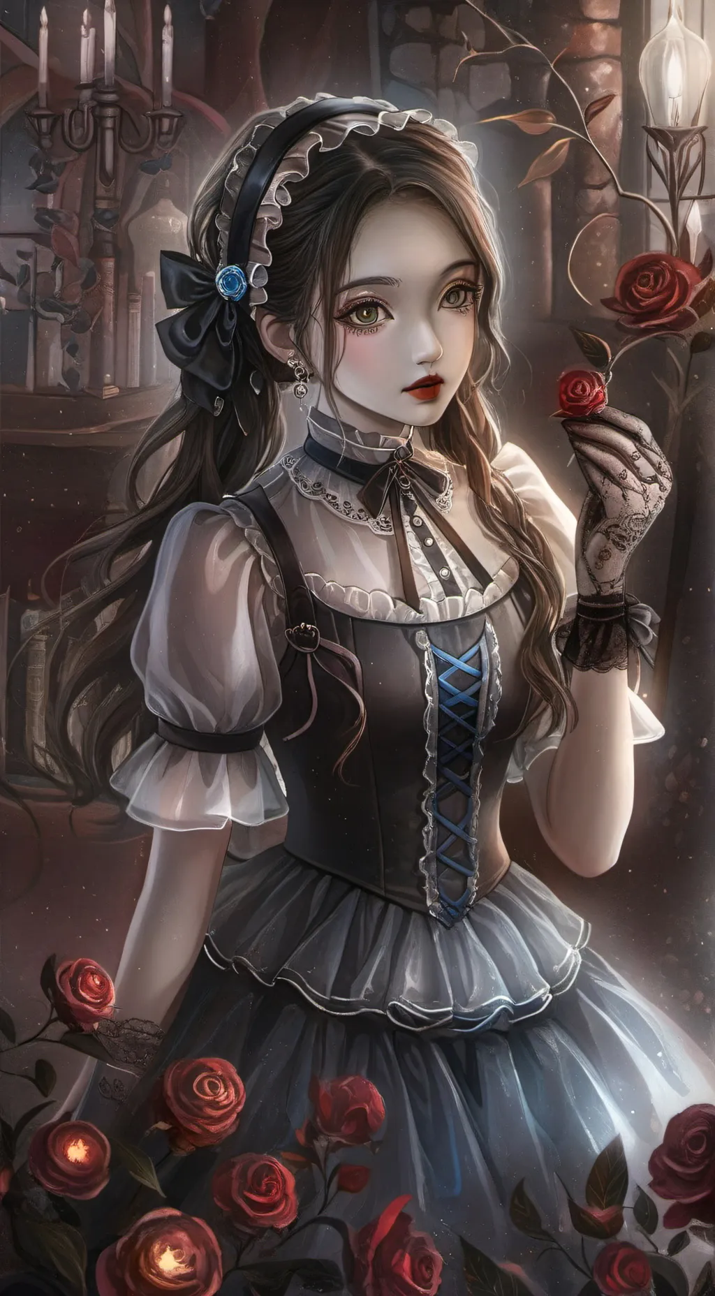 ai character: emily background
