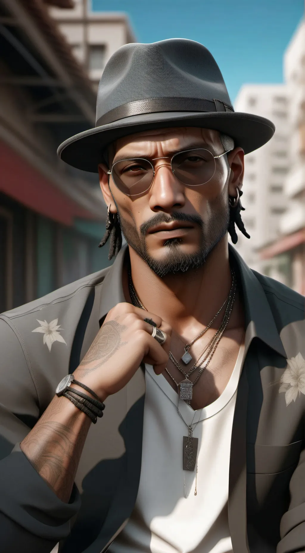 ai character: gang leader background