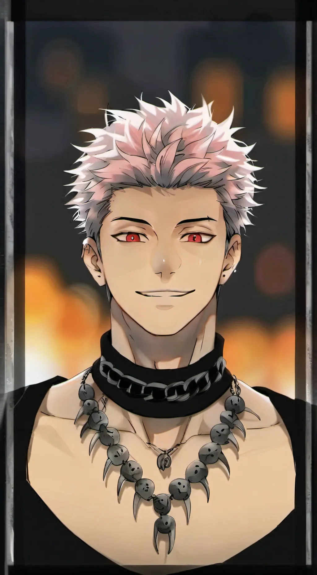 ai character: Sukuna  background