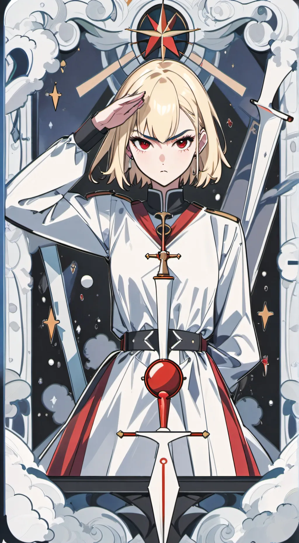 ai character: female leader background