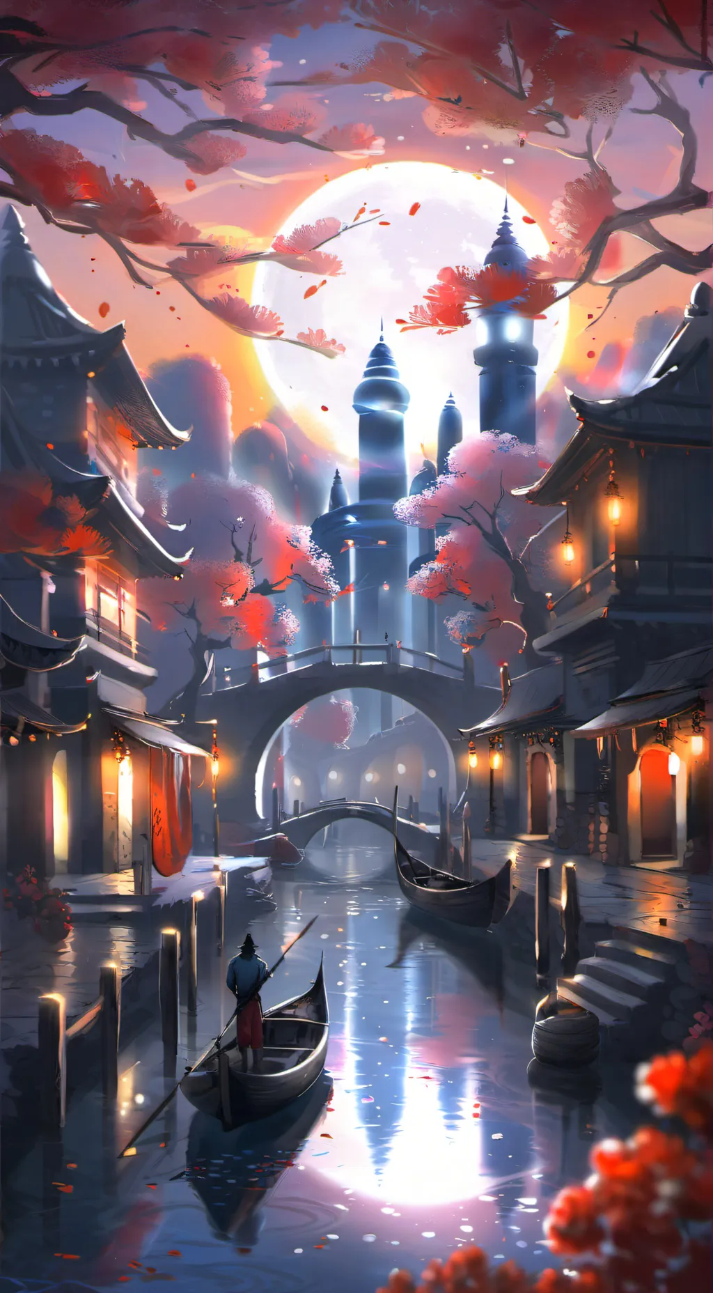 ai character: The plague background