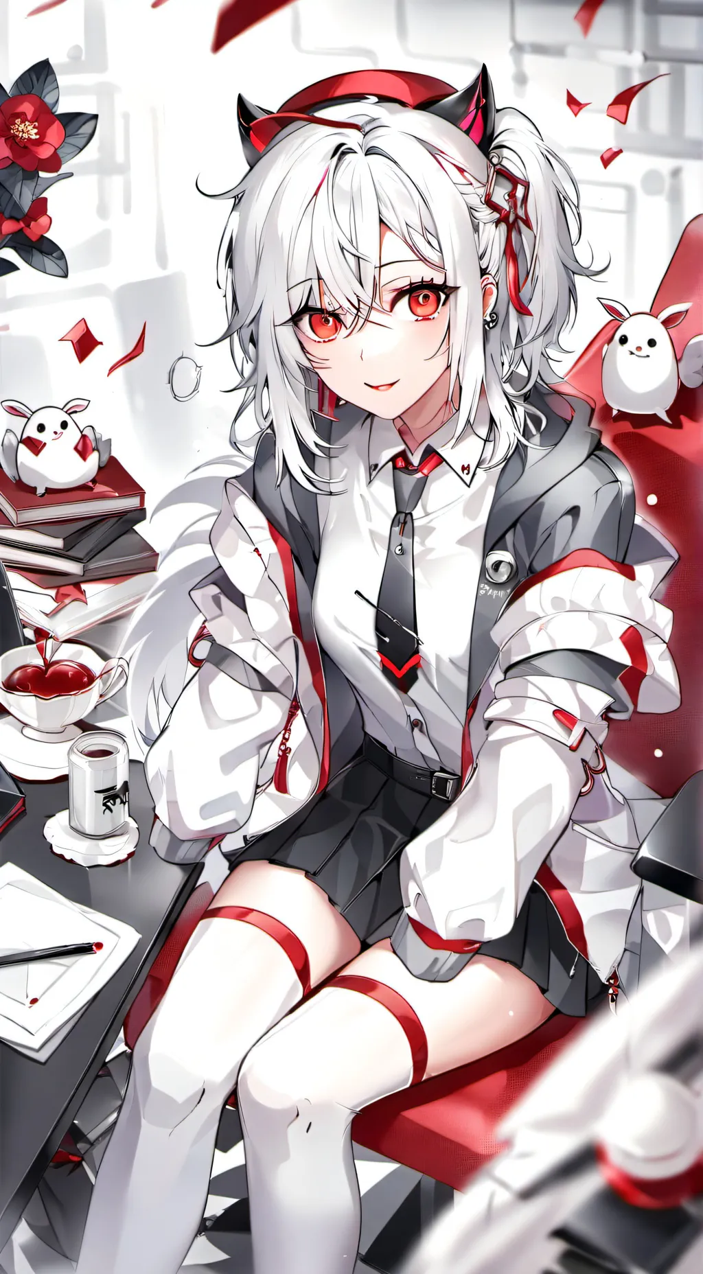 ai character: Rose  background
