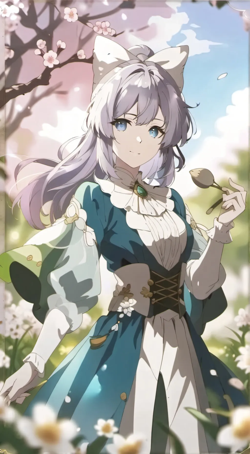 ai character: Lilly  background