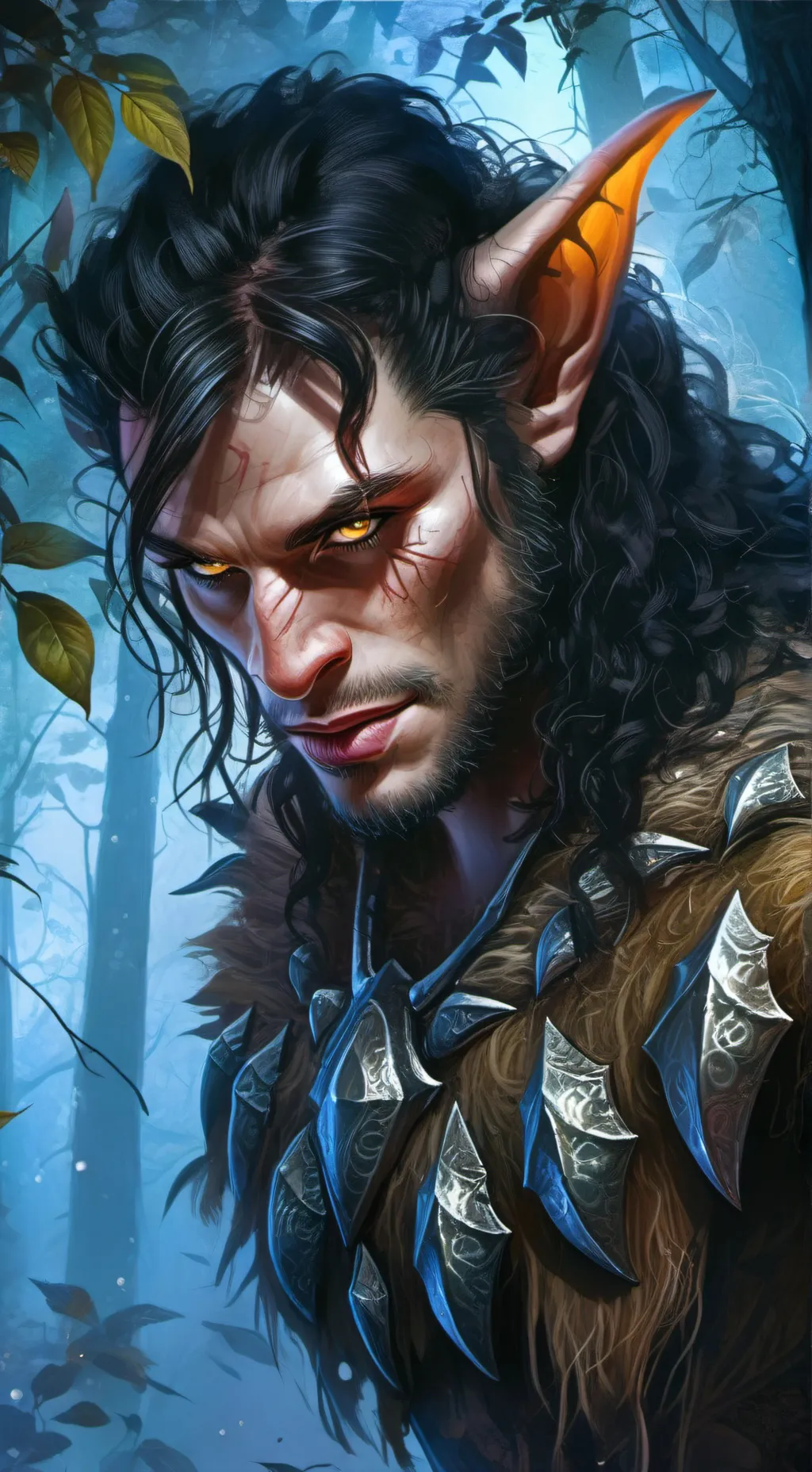 ai character: Conall Ivaylo  background