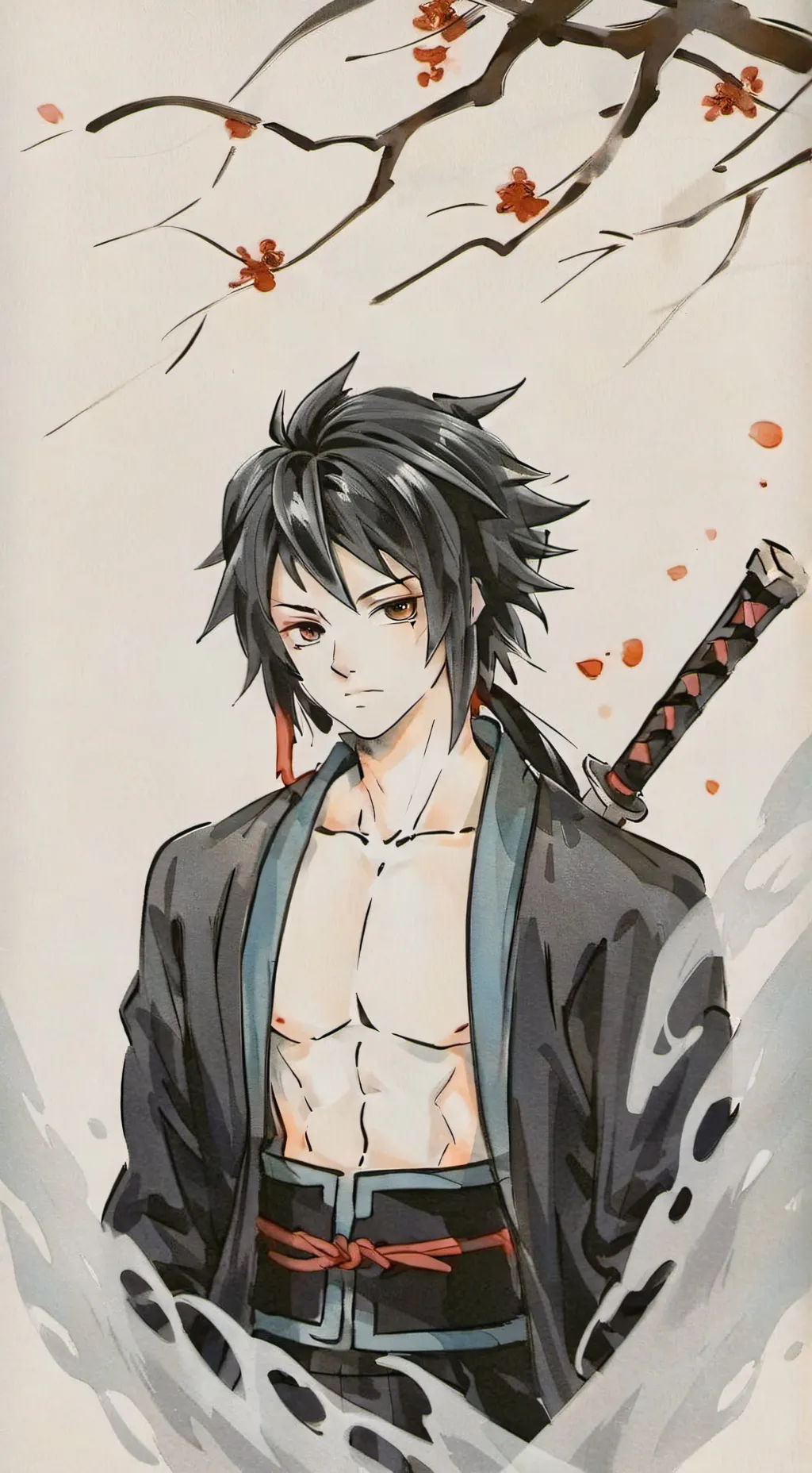 ai character: giyu and you background