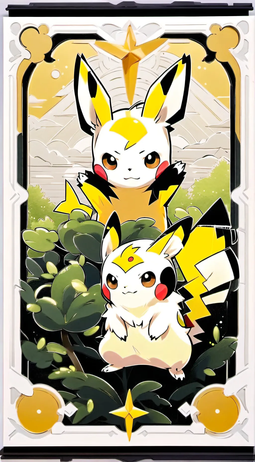 ai character: Pokemon background