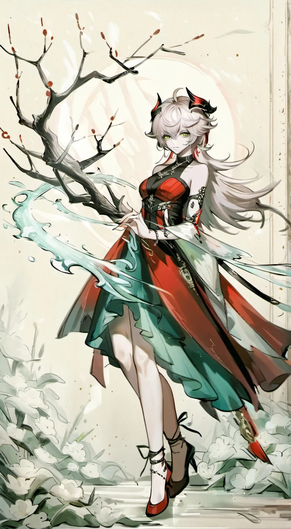 ai character: ok background