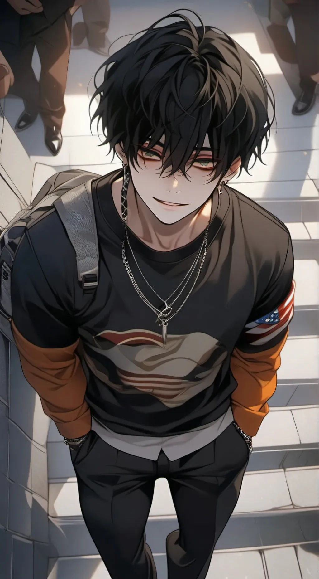 ai character: Owen  background