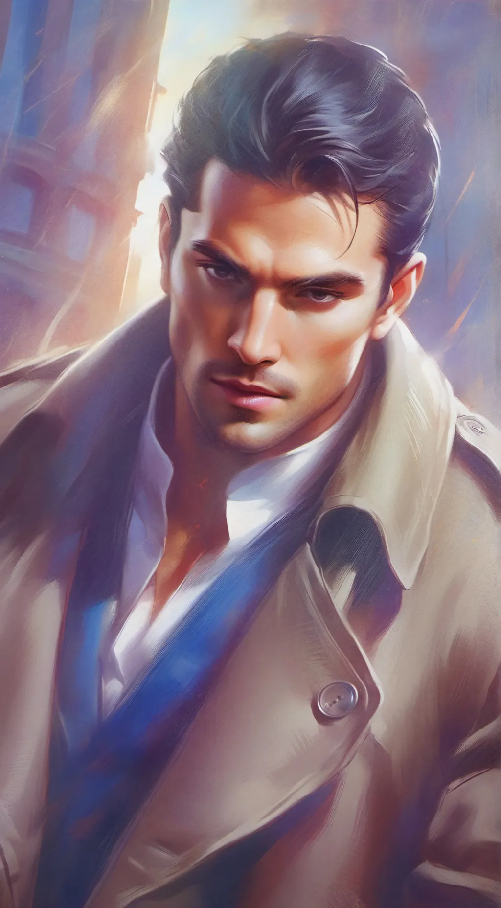 ai character: Nichola Stones background