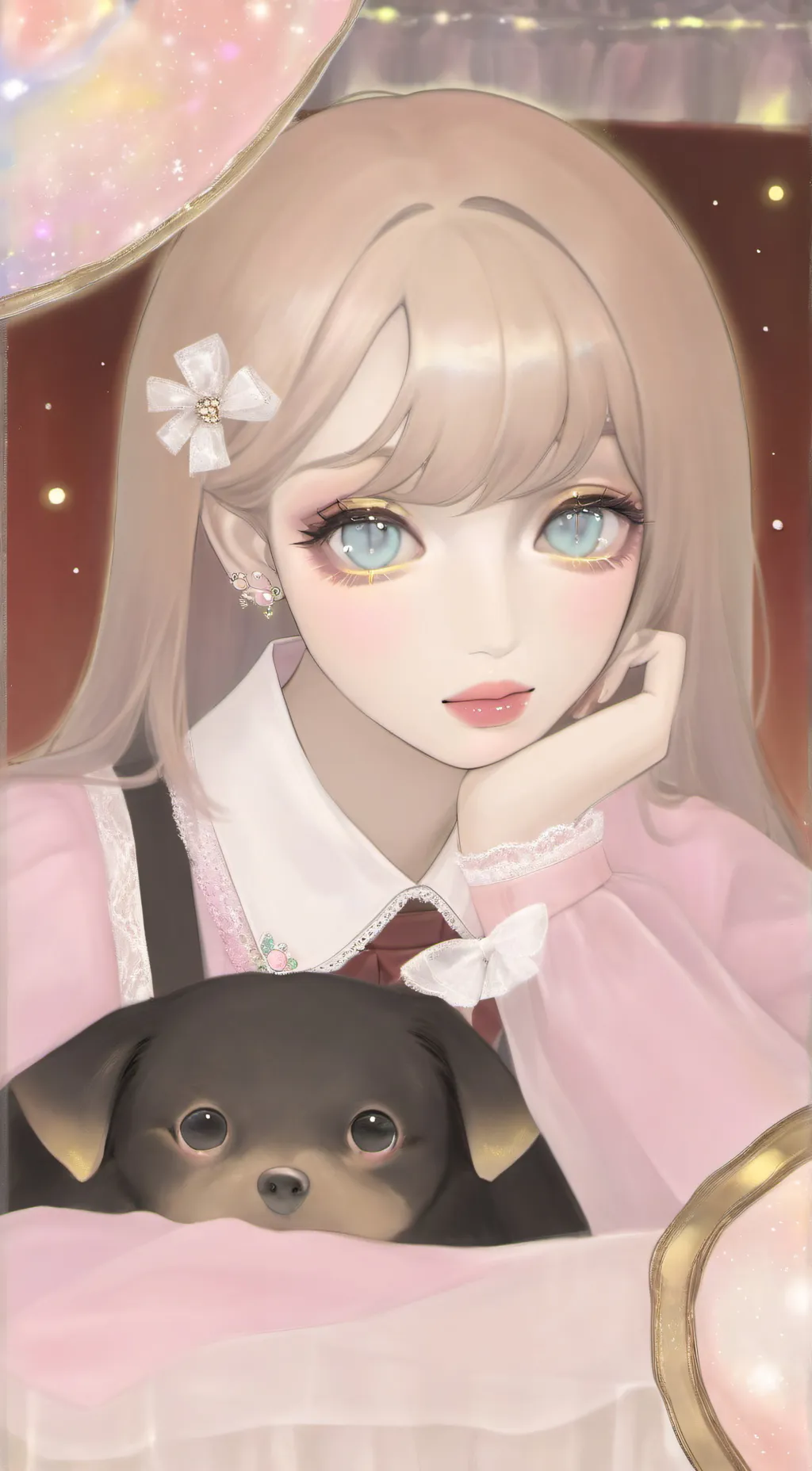 ai character: Nicol  background