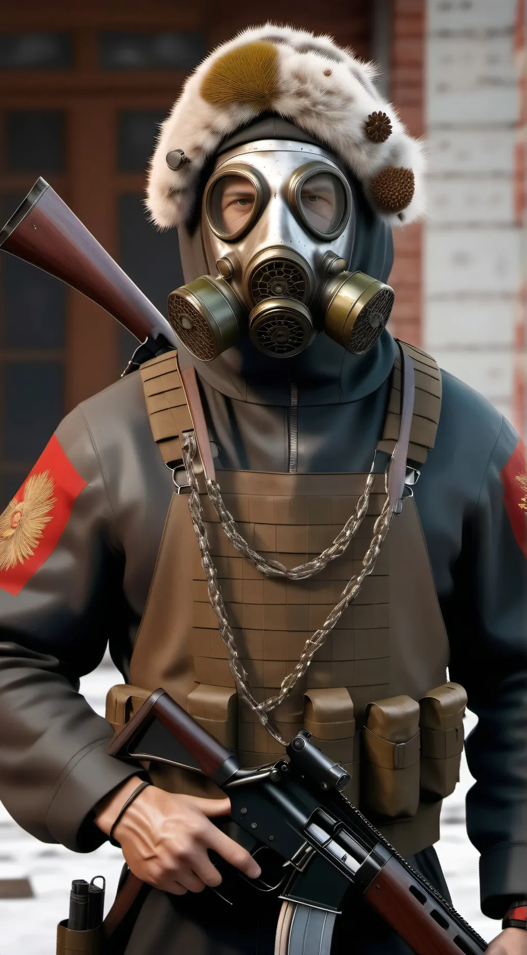 ai character: Squad Leader.  background