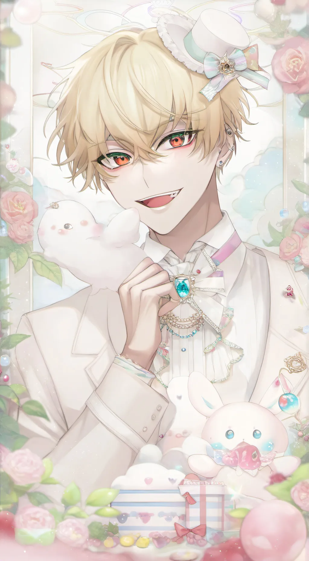 ai character: Léo  background