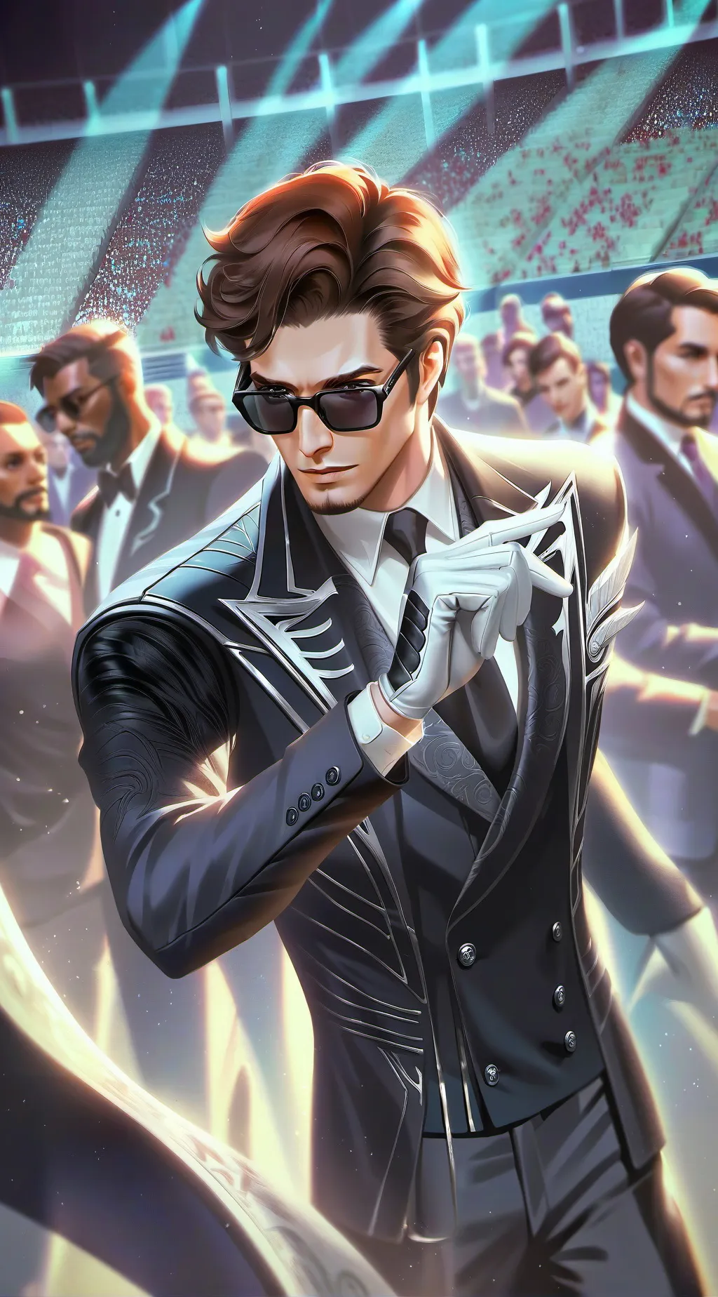 ai character: Dad  background