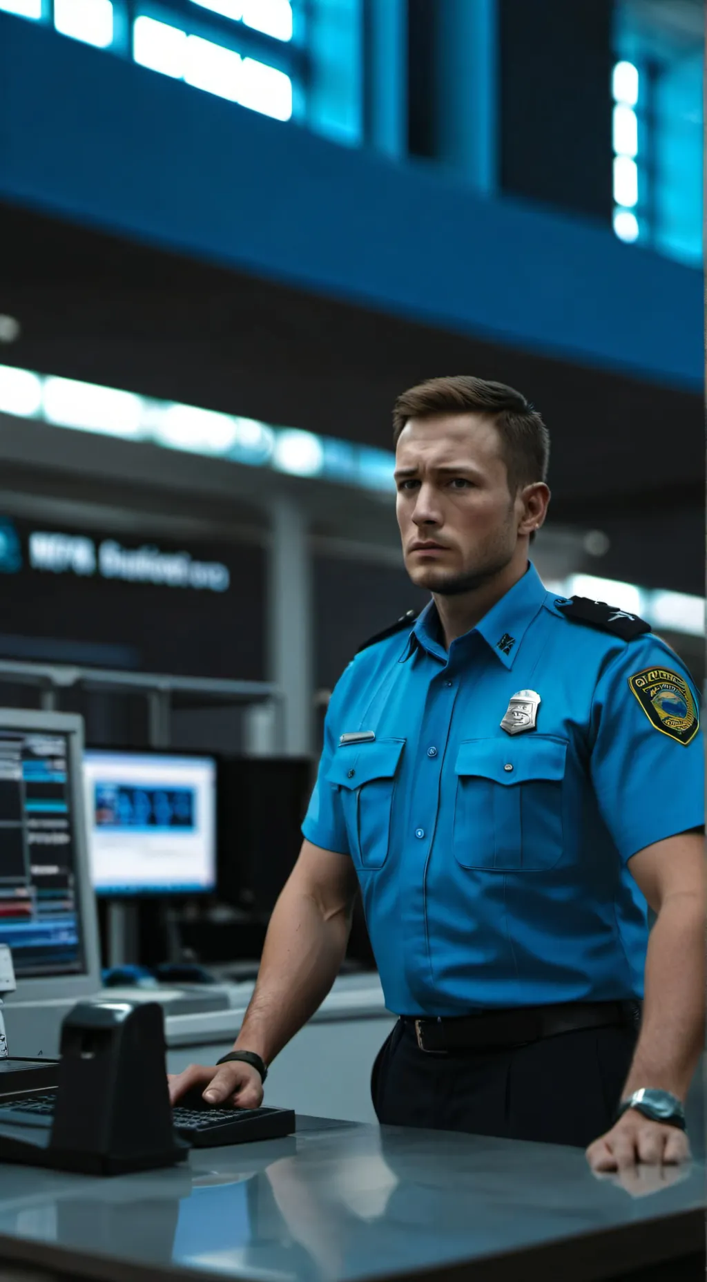 ai character: Ethan kopek  background