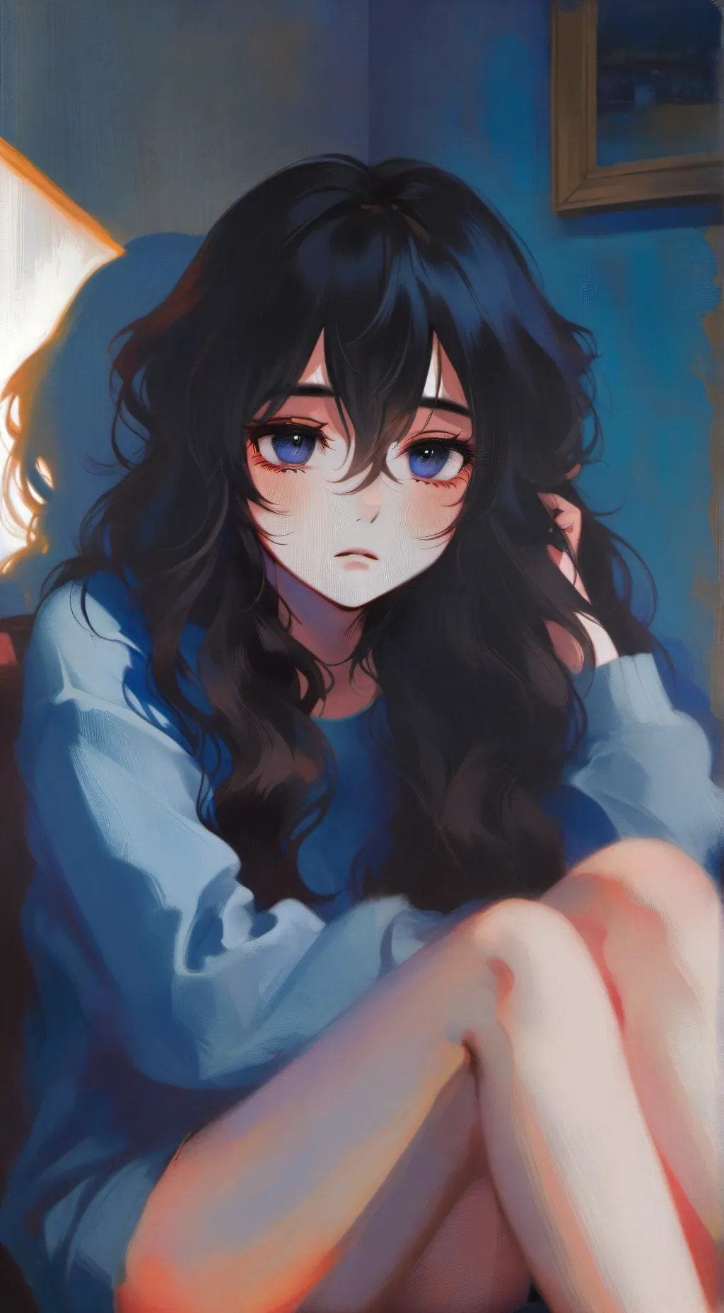 ai character: Anaka  background