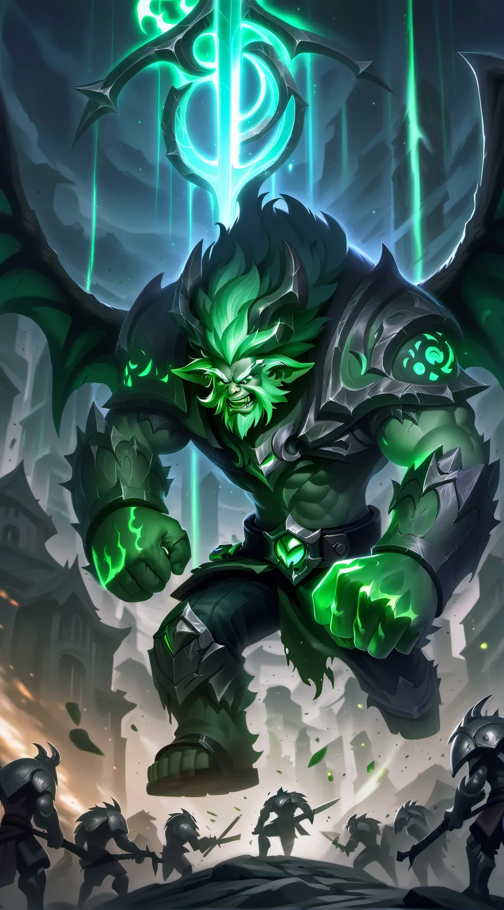 ai character: Your worst nightma  background