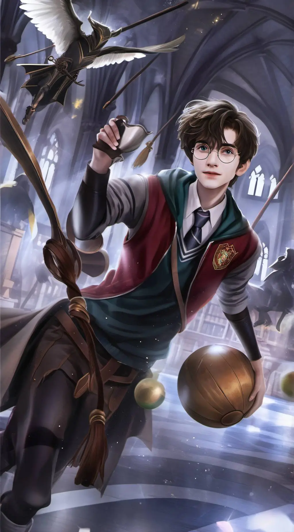 ai character: Quidditch Team background
