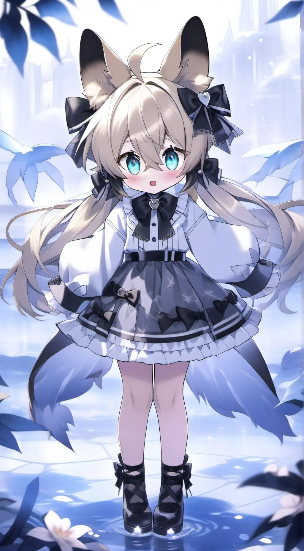 ai character: tails (femal) background