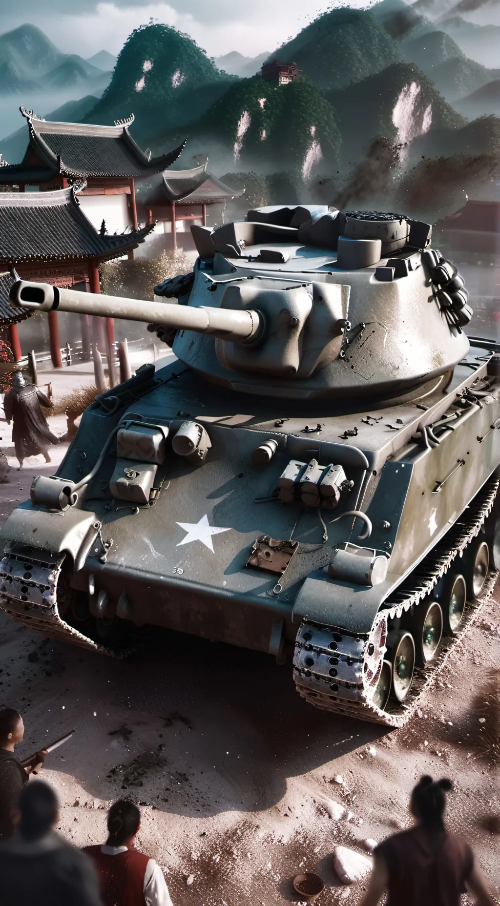 ai character: China War background