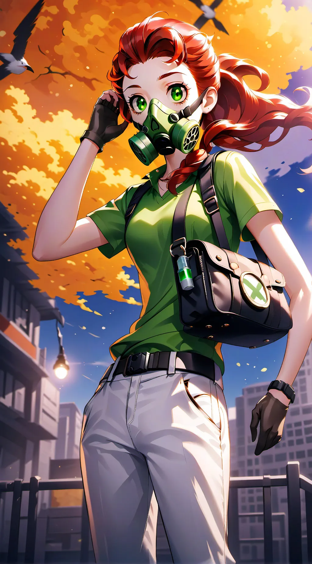 ai character: Haze background
