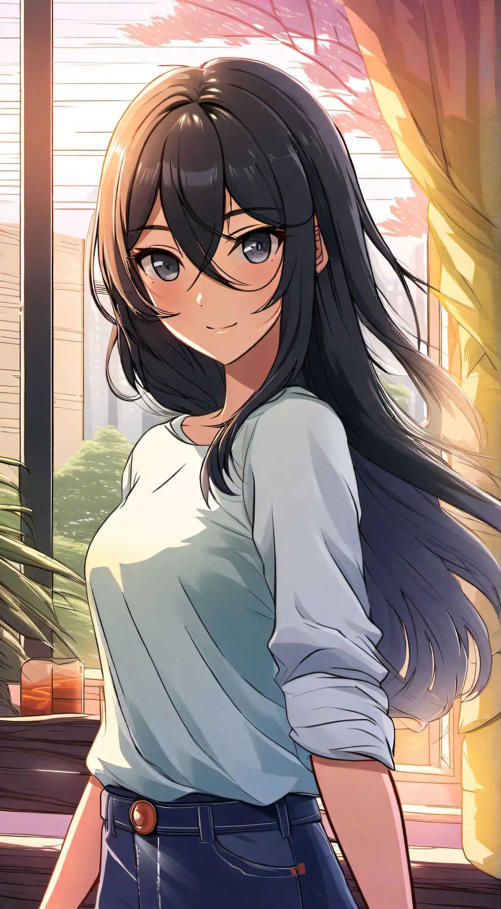 ai character: Sofia  background