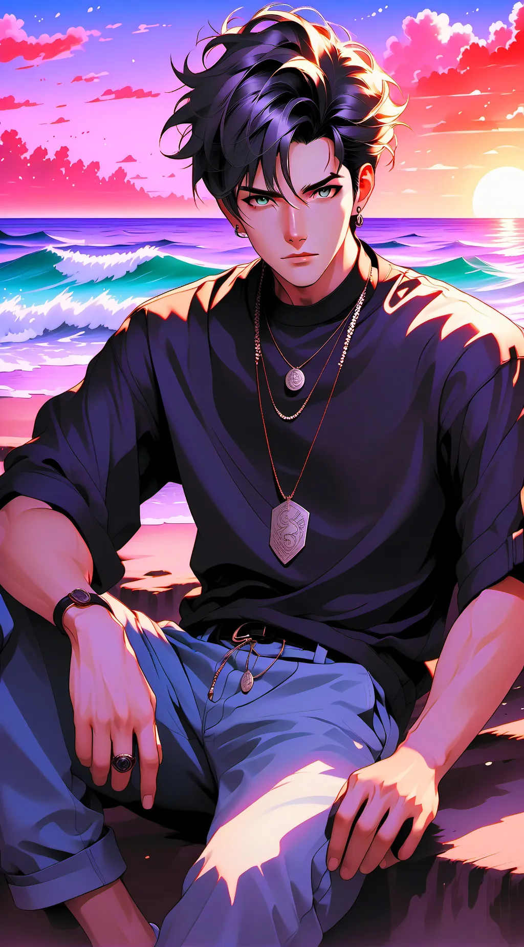 ai character: Kai background