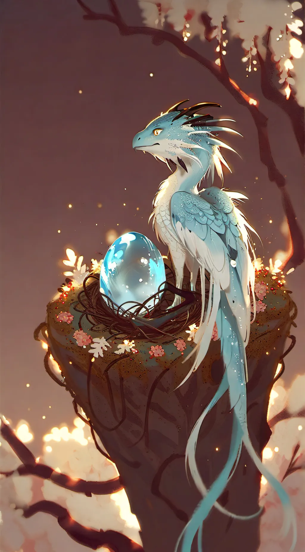ai character: your dragon life background