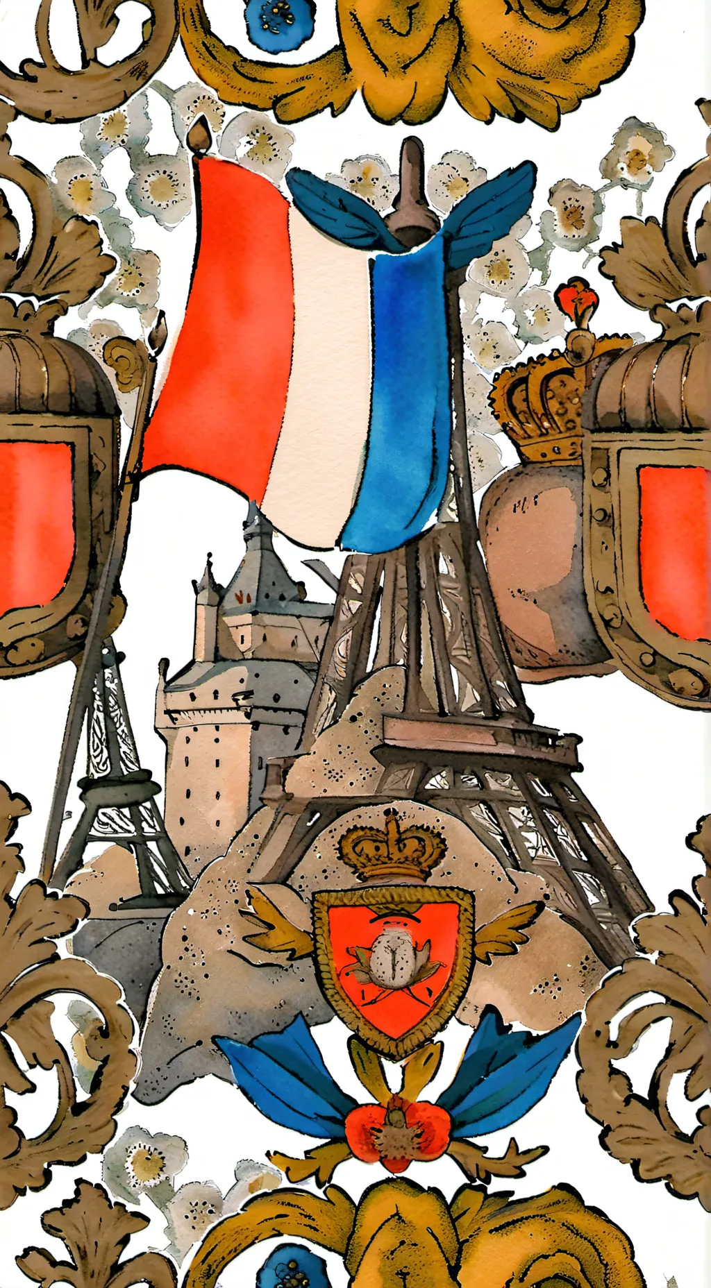 ai character: France background
