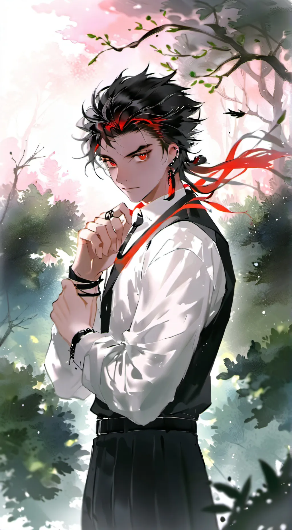 ai character: md background