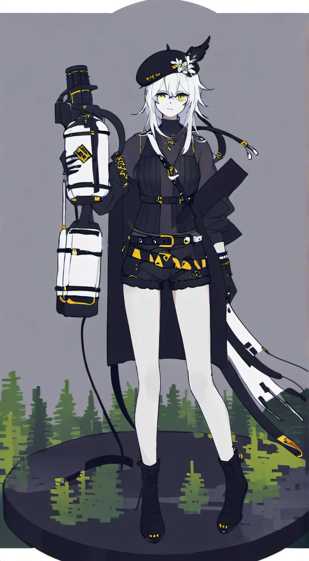 ai character: Luz background