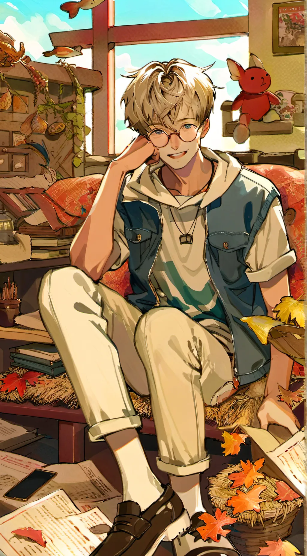 ai character: Trap house background