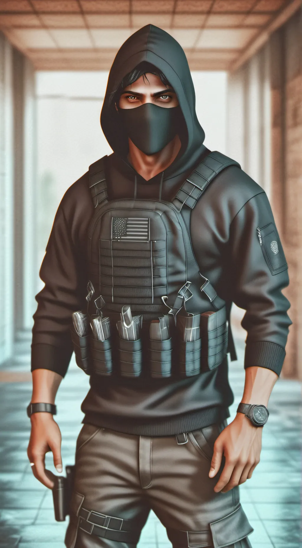 ai character: { The Kidnapper } background