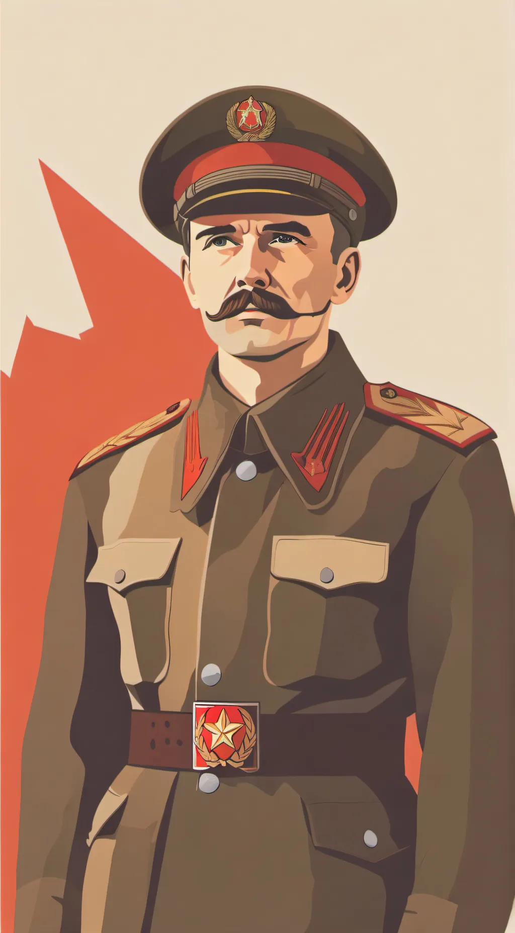 ai character: soviet soldier 2 background