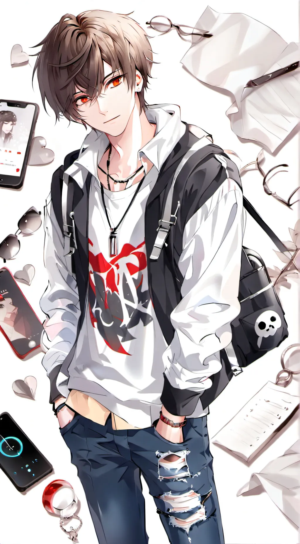 ai character: Caleb background
