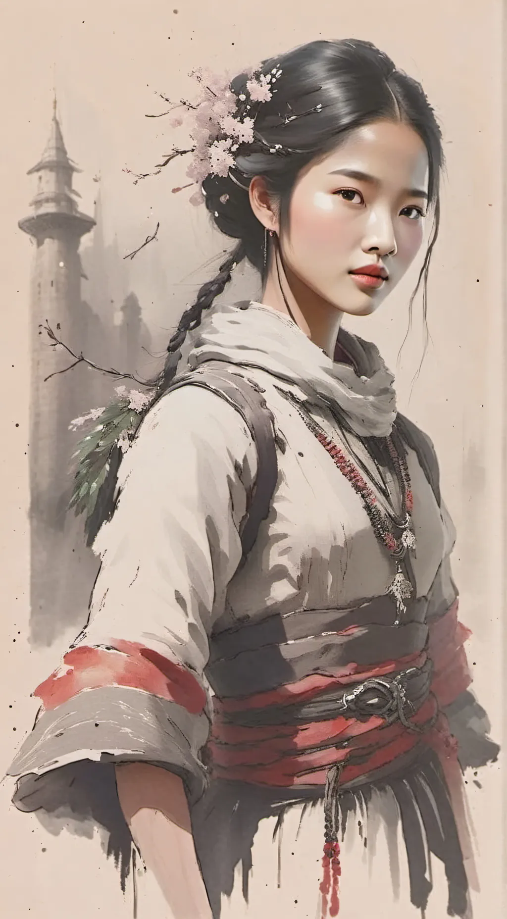 ai character: Фу Си background