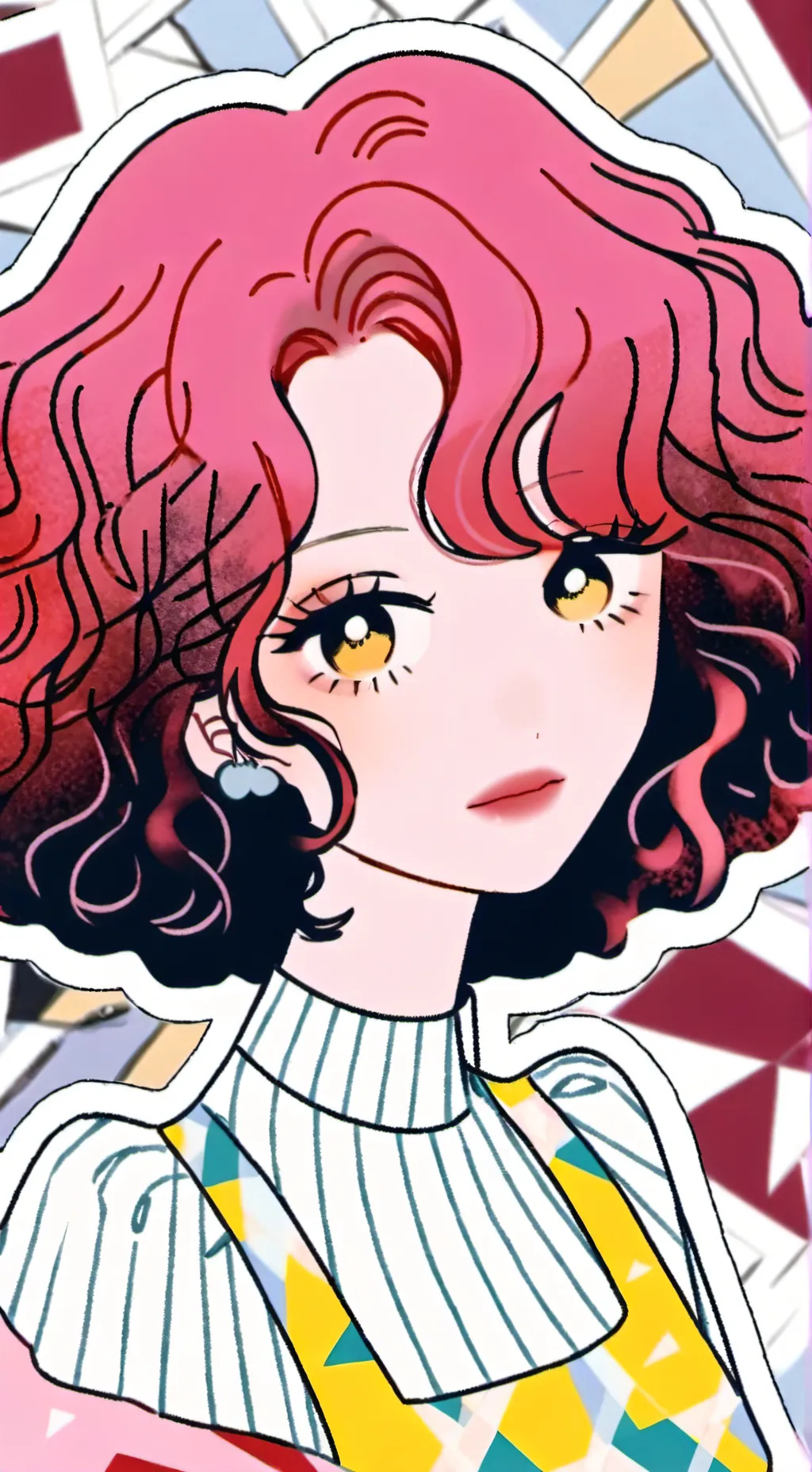 ai character: 𝓡𝓸𝓼𝓲𝓮 background