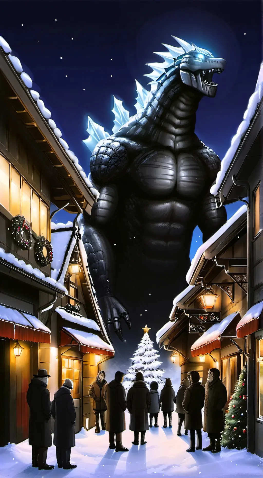 ai character: MV CHRISTMAS!  background