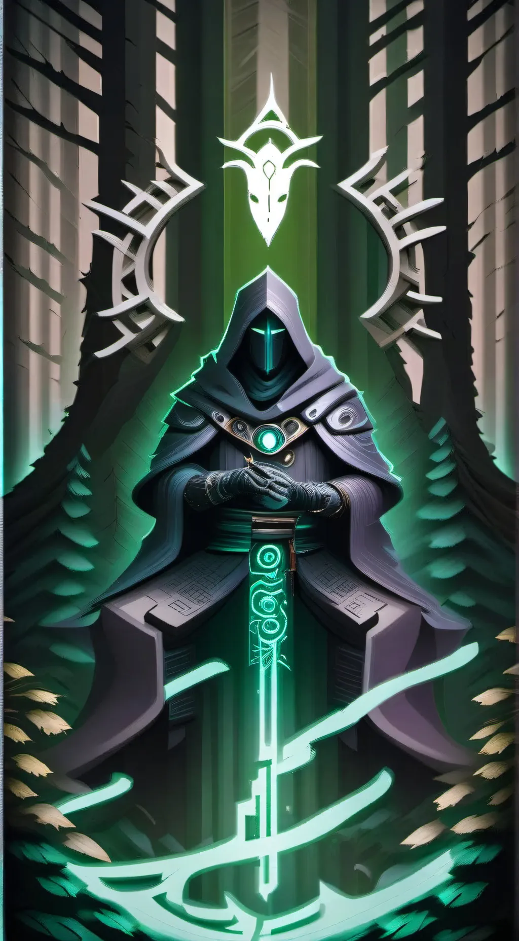 ai character: legends never die background