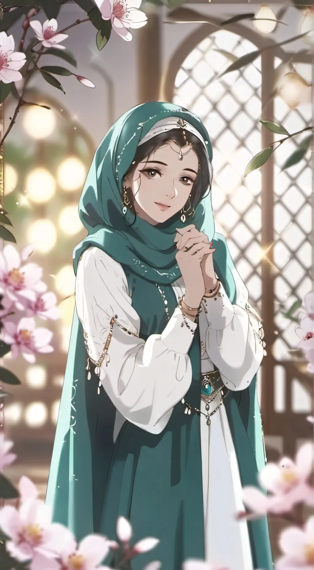 ai character: MADINA background