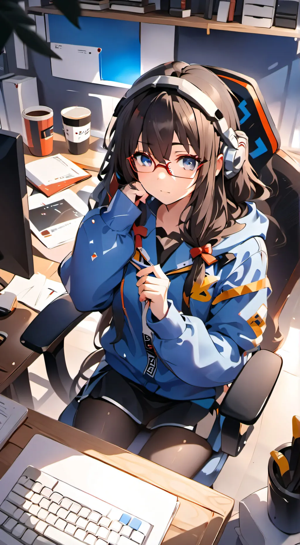 ai character: Ema background