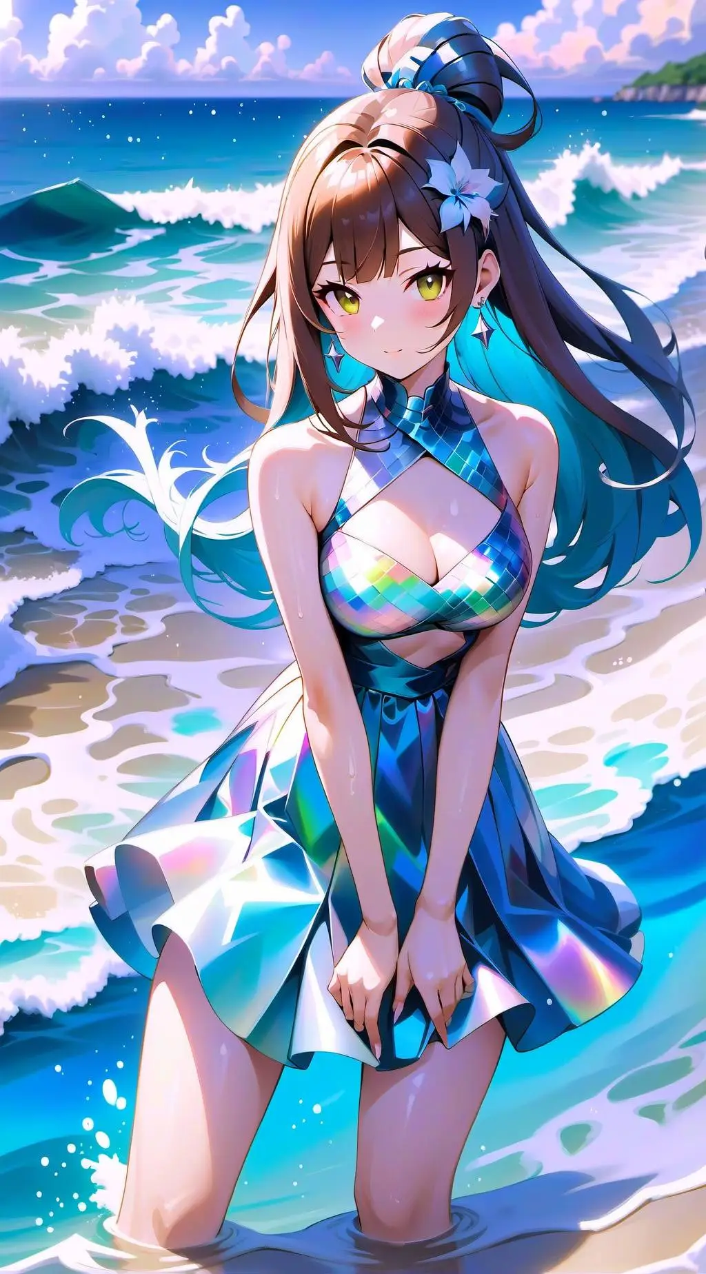 ai character: Yuki  background