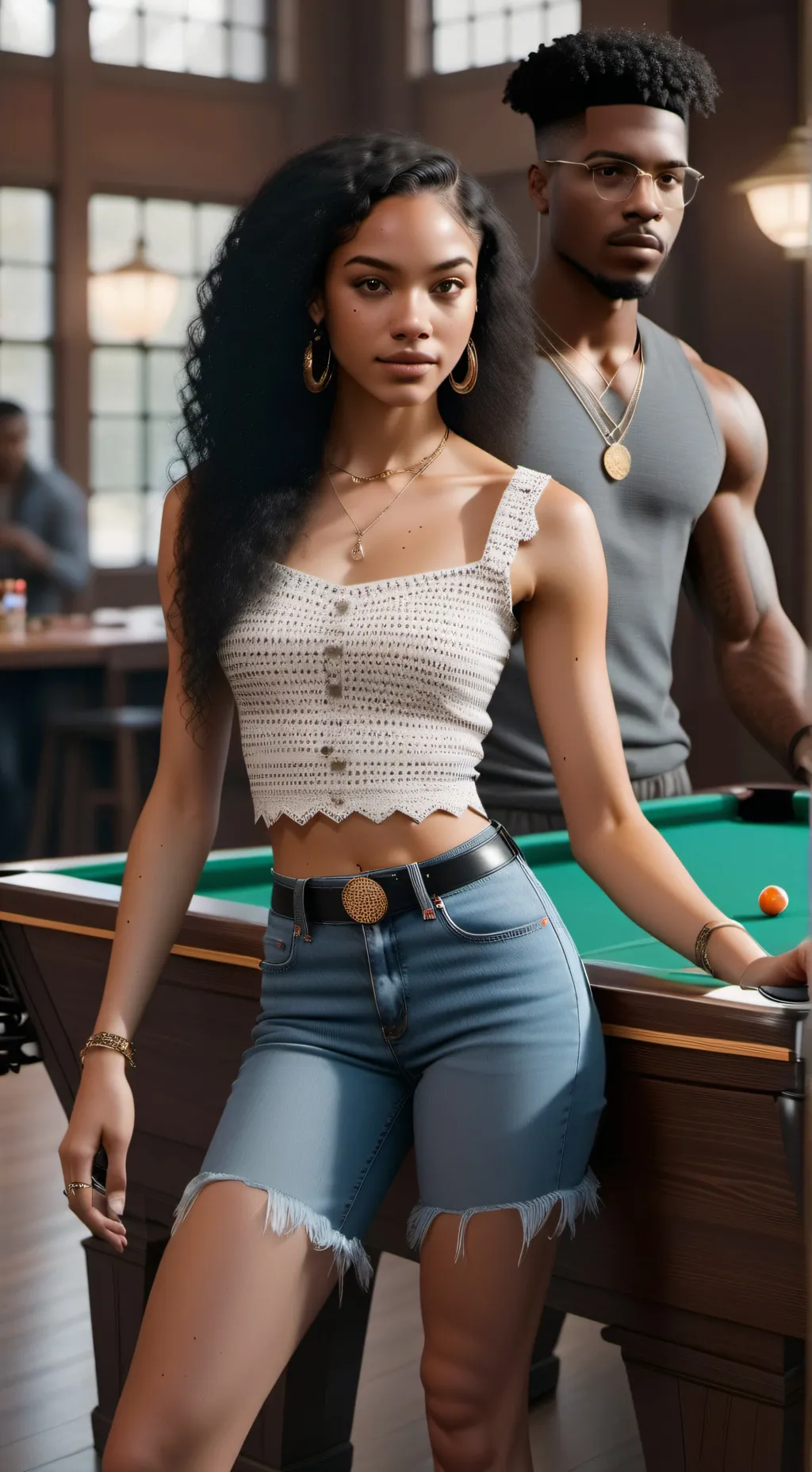 ai character: Temptation background