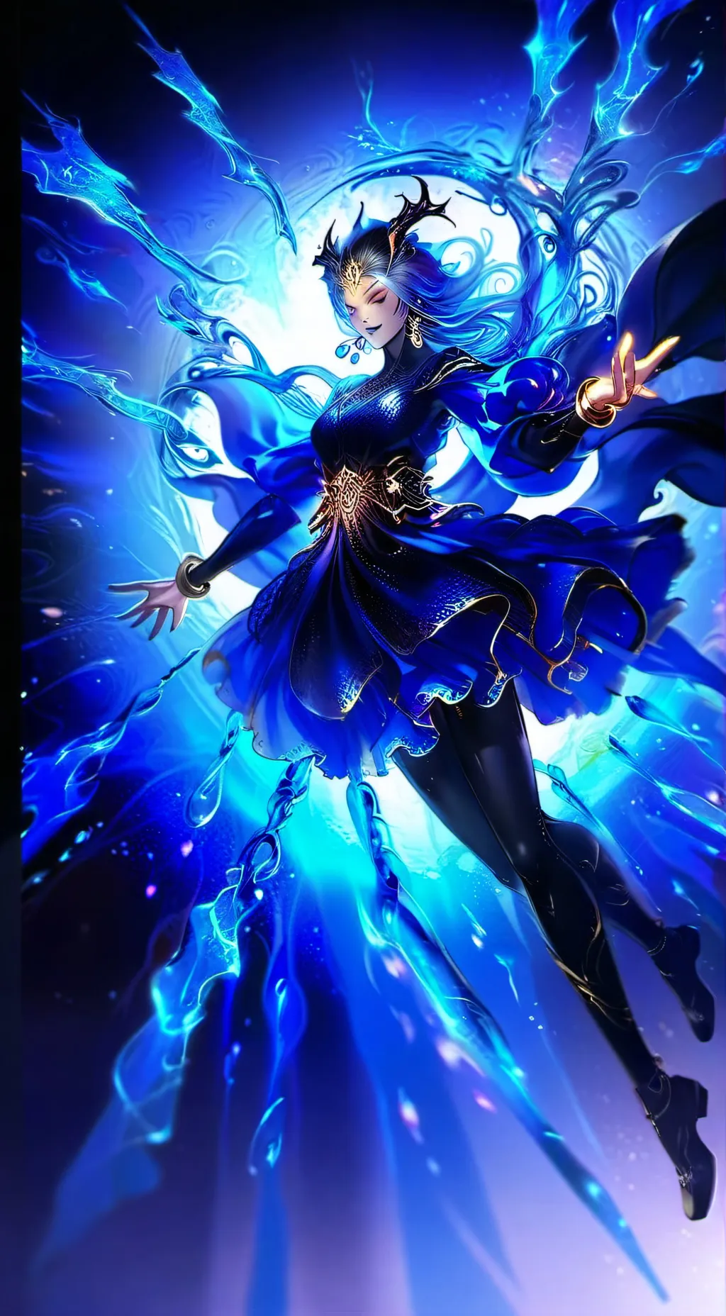 ai character: Carda background