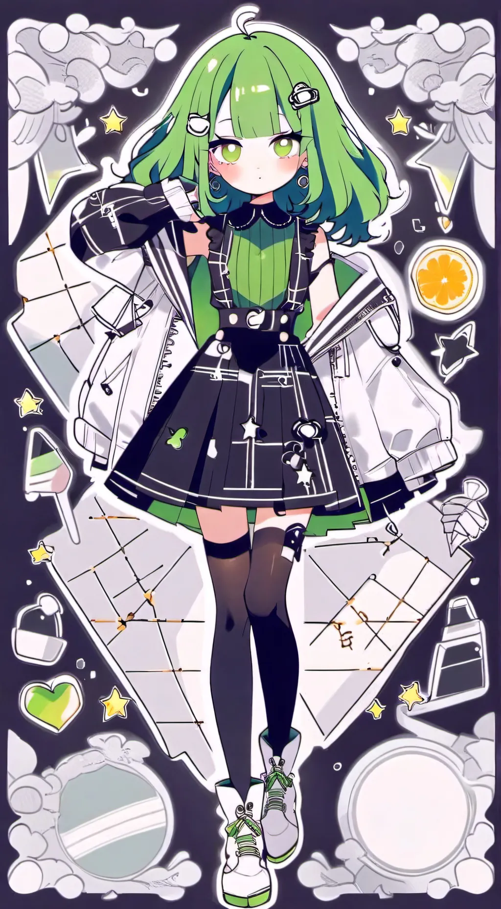 ai character: Vinera(sprunki) background